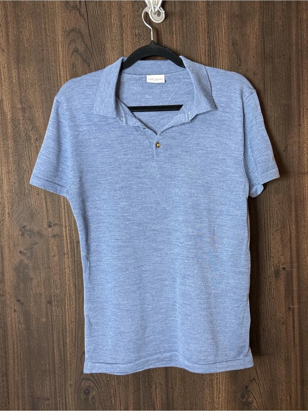 John Henric Merino Wool Polo Size S NWOT